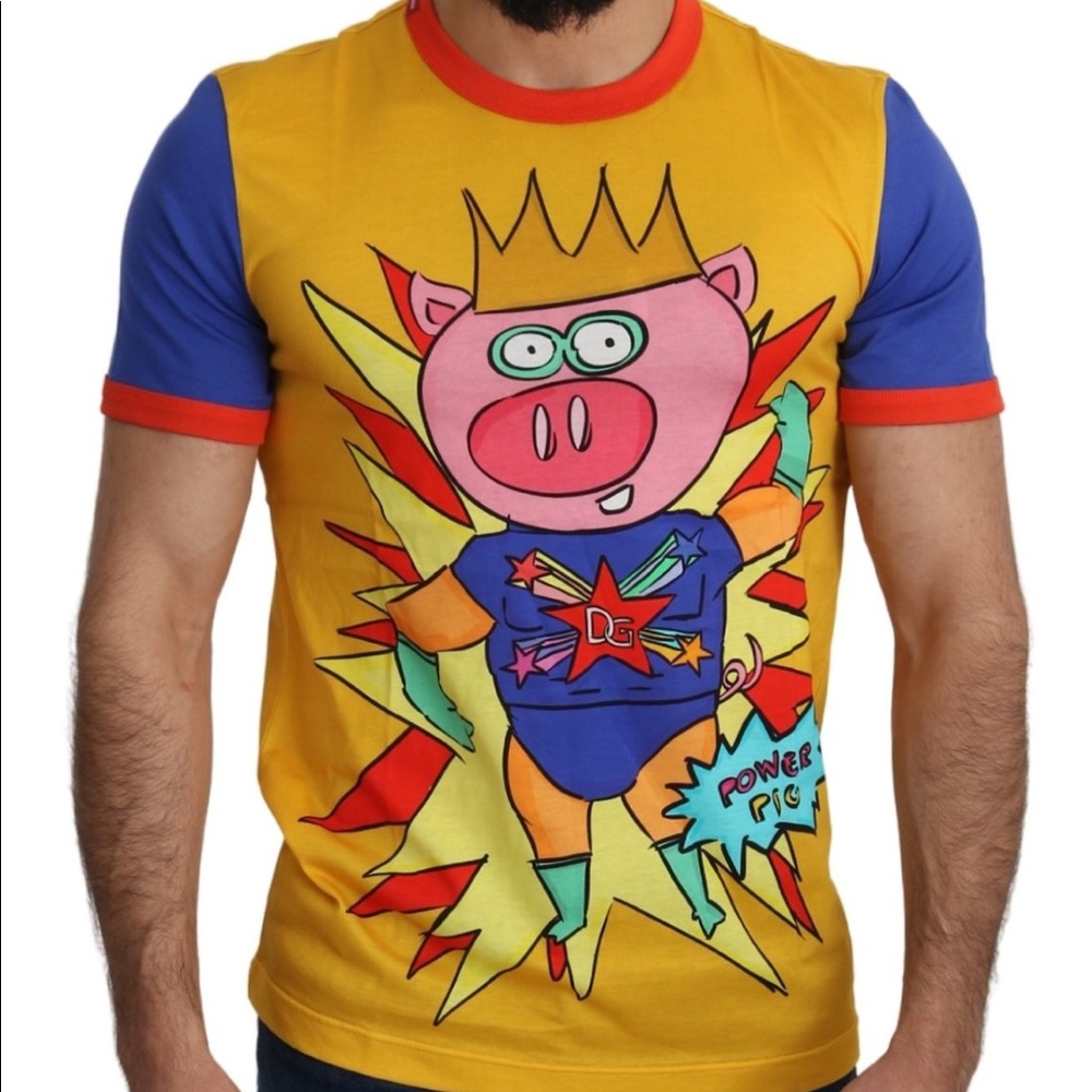 NWT Dolce & Gabbana 2019 Year of the Pig T